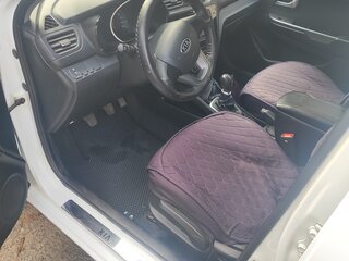 2012 Kia Rio III, белый, 880000 рублей, вид 4