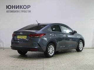 2021 Hyundai Solaris II Рестайлинг, серый, 1769000 рублей, вид 5