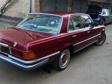 1978 Mercedes-Benz S-Класс 280 I (W116), красный, 1250000 рублей, вид 5