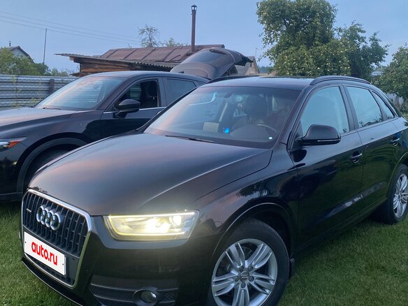2012 Audi Q3 I (8U), чёрный, 1450000 рублей - вид 1