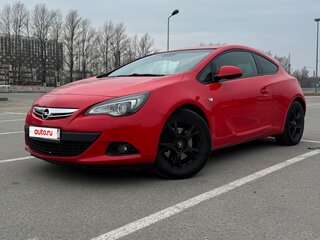 2012 Opel Astra GTC J Рестайлинг, красный, 850000 рублей, вид 3