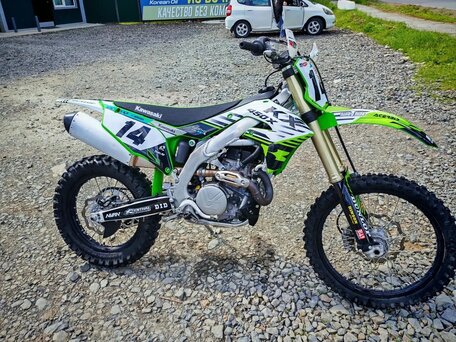 2023 Kawasaki KX 450, зелёный, 500000 рублей, вид 1