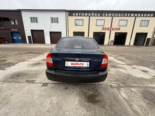 2008 Hyundai Accent ТагАЗ II, синий, 180000 рублей, вид 4