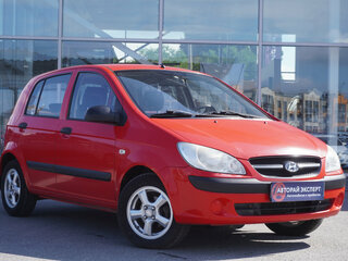 2008 Hyundai Getz I Рестайлинг, красный, 445000 рублей, вид 3