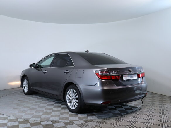 2015 Toyota Camry VII (XV50) Рестайлинг, серый, 1890000 рублей - вид 8