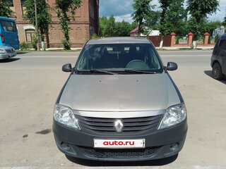 2011 Renault Logan I Рестайлинг, бежевый, 210000 рублей, вид 3