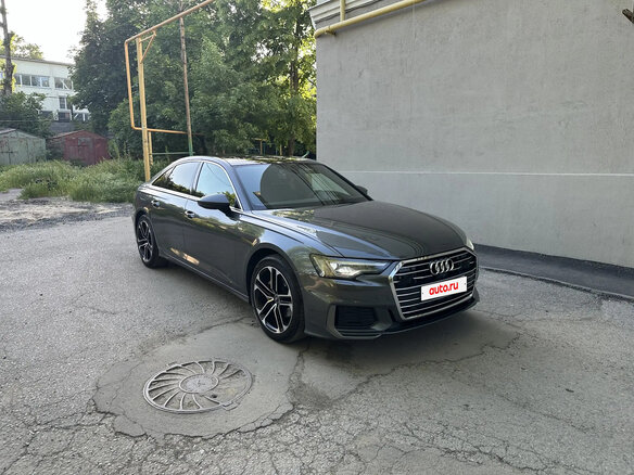 2019 Audi A6 40 TDI V (C8), серый, 4340000 рублей - вид 5