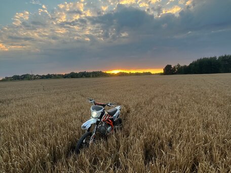 2024 Kayo Basic TT125EM, оранжевый, 68500 рублей, вид 1