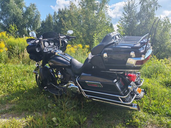 2008 Harley-Davidson Electra Glide, чёрный, 899990 рублей - вид 12