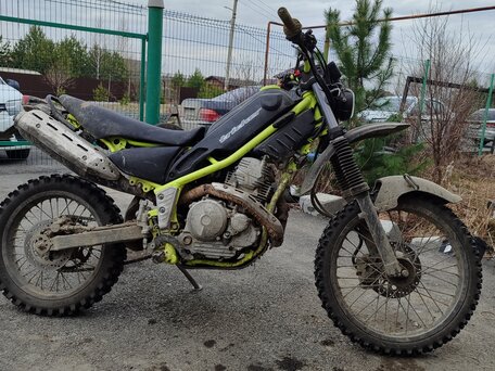 2004 Yamaha XG250 Tricker, жёлтый, 185000 рублей, вид 1
