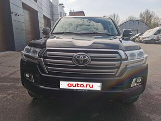 2019 Toyota Land Cruiser 200 Series Рестайлинг 2, чёрный, 5950000 рублей, вид 4