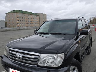 2007 Toyota Land Cruiser 100 Series Рестайлинг 2, чёрный, 2599000 рублей, вид 1