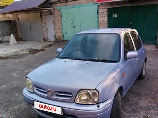 2001 Nissan March II (K11), синий, 159000 рублей, вид 1
