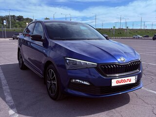 2022 Skoda Rapid II, синий, 1850000 рублей, вид 3