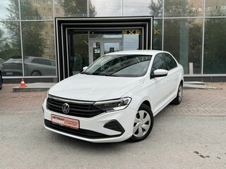 2021 Volkswagen Polo VI, белый, 1385000 рублей, вид 2