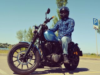2018 Yamaha XV950 Bolt, синий, 690000 рублей, вид 1