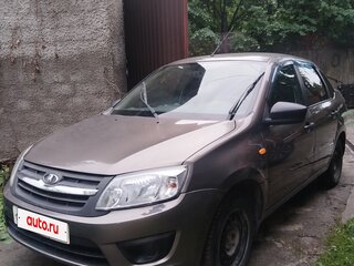 2017 Lada (ВАЗ) Granta I, серый, 425000 рублей, вид 1