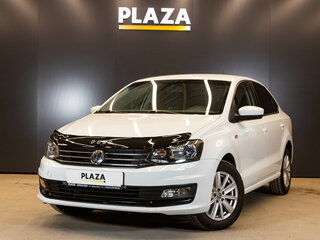 2015 Volkswagen Polo V Рестайлинг, белый, 950000 рублей, вид 1