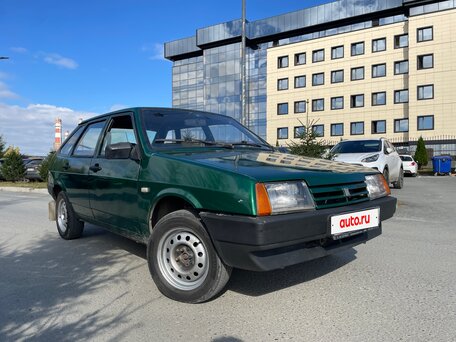 1997 Lada (ВАЗ) 2109, зелёный, 135000 рублей, вид 2