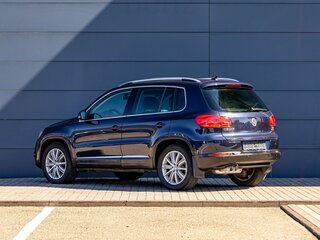 2012 Volkswagen Tiguan I Рестайлинг, синий, 1295000 рублей, вид 4