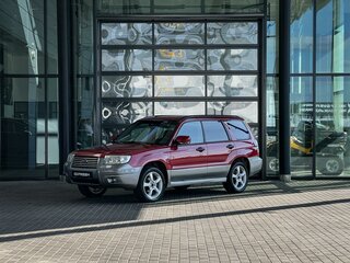2006 Subaru Forester II Рестайлинг, красный, 770000 рублей, вид 3