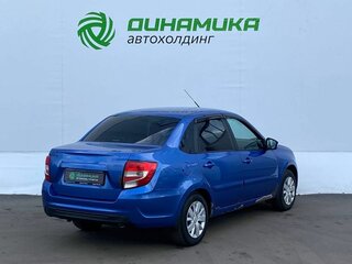 2018 Lada (ВАЗ) Granta I Рестайлинг, синий, 435000 рублей, вид 5
