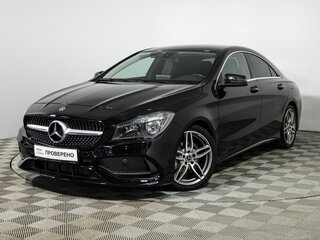 2017 Mercedes-Benz CLA 250 I (C117, X117) Рестайлинг, чёрный, 2366100 рублей, вид 1