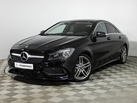 2017 Mercedes-Benz CLA 250 I (C117, X117) Рестайлинг, чёрный, 2342439 рублей, вид 1