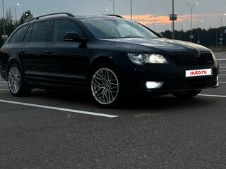 2015 Skoda Superb II Рестайлинг, чёрный, 1300000 рублей, вид 2