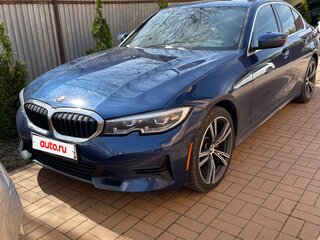 2021 BMW 3 серии 330i xDrive VII (G2x), синий, 3900000 рублей, вид 2