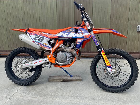 2018 KTM 450 SX F, жёлтый, 550000 рублей - вид 1