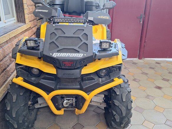 2021 Stels ATV-650 Guepard Trophy, жёлтый - вид 7
