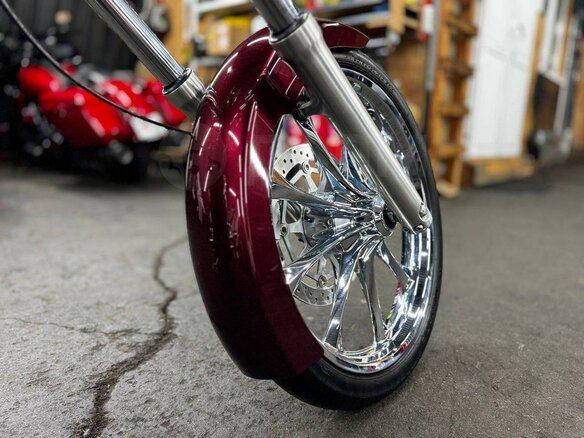 2009 Honda VT 1300CX Fury, пурпурный, 850000 рублей - вид 27