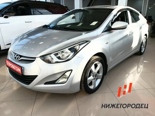2015 Hyundai Elantra V (MD) Рестайлинг, серебристый, 1249000 рублей, вид 1