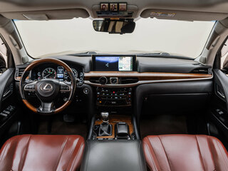 2020 Lexus LX 570 III Рестайлинг 2, чёрный, 9900000 рублей, вид 3