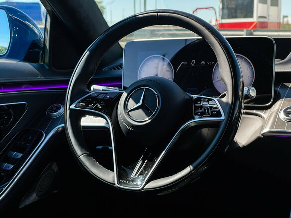 2024 Mercedes-Benz Maybach S-Класс 580 II (Z223), чёрный - вид 14