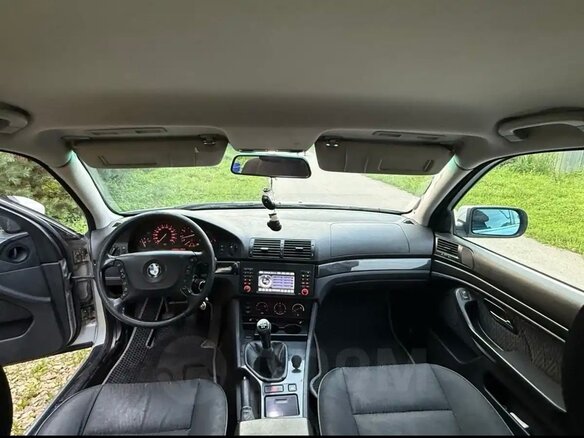 2003 BMW 5 серии 525i IV (E39) Рестайлинг, серебристый - вид 14
