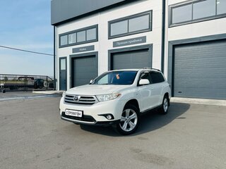 2013 Toyota Highlander II (XU40) Рестайлинг, белый, 2229000 рублей, вид 1