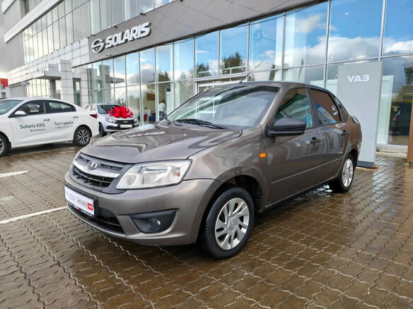 2016 Lada (ВАЗ) Granta I, коричневый, 315634 рублей - вид 2