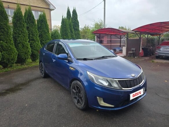 2013 Kia Rio III, синий, 520000 рублей - вид 2