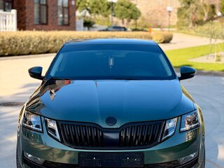 2019 Skoda Octavia III (A7) Рестайлинг, зелёный, 1700000 рублей, вид 5