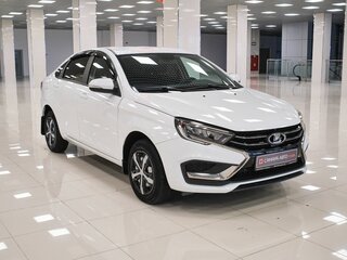 2023 Lada (ВАЗ) Vesta I Рестайлинг (NG), белый, 1266000 рублей, вид 3