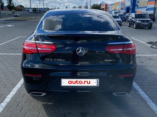 2018 Mercedes-Benz GLC Coupe 250 d I (C253), чёрный, 3600000 рублей, вид 3