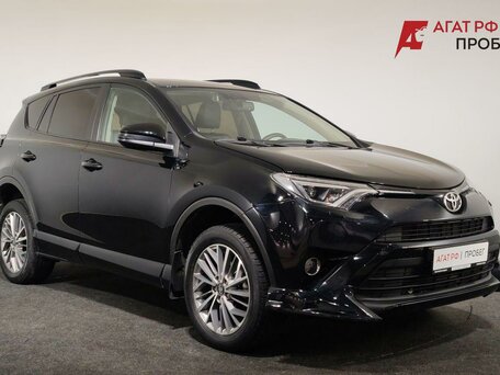 2017 Toyota RAV4 IV (XA40) Рестайлинг, чёрный, 1530000 рублей, вид 3