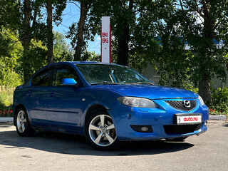 2006 Mazda 3 I (BK) Рестайлинг, синий, 390000 рублей, вид 3