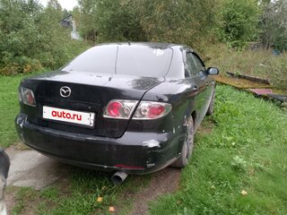 2006 Mazda 6 I (GG) Рестайлинг, чёрный, 120000 рублей, вид 5