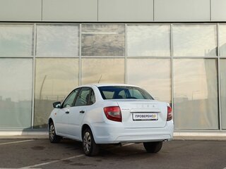 2019 Lada (ВАЗ) Granta I Рестайлинг, белый, 369000 рублей, вид 5