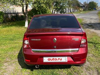 2010 Renault Logan I Рестайлинг, красный, 475000 рублей, вид 5