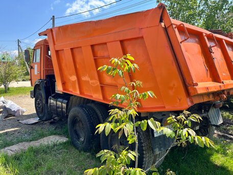 2006 КамАЗ 65115, оранжевый, 950000 рублей, вид 2