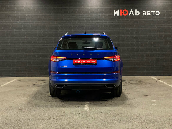 2022 Skoda Kodiaq I Рестайлинг, синий, 3949000 рублей - вид 5